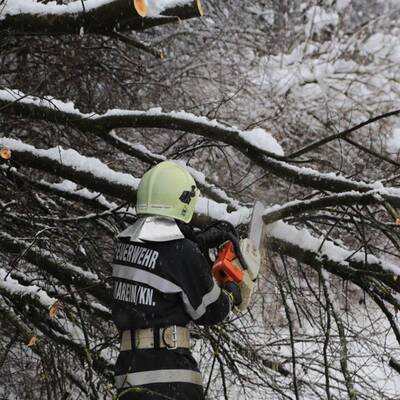 Schneechaos in der Steiermark