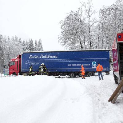 Schneechaos in der Steiermark