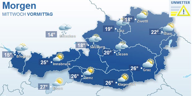 Der bisher heißeste Tag des Jahres