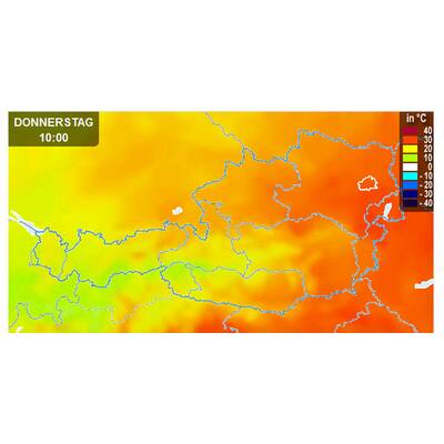 Temperatur erreicht neuen Höhepunkt