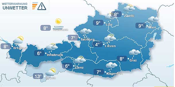 Winter-Alarm: halber Meter Schnee