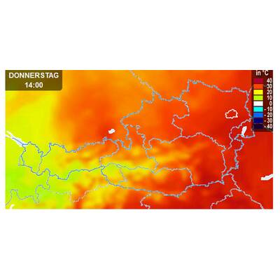 Temperatur erreicht neuen Höhepunkt