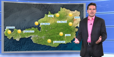 Das Wetter heute: Überwiegend sonnig, teils stürmisch