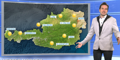 Das Wetterupdate: Strahlend sonnig, Schleierwolken im Westen