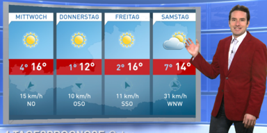 Die 4-Tagesprognose