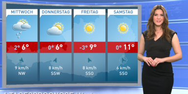 Die 4-Tagesprognose
