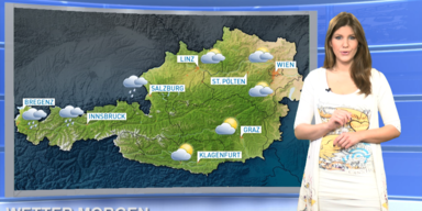 Das Wetterupdate: Einige Wolken, überwiegend aber sonnig