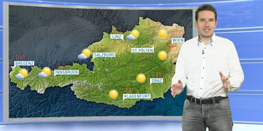 Das Wetterupdate: Schauer und Gewitter, im S&uuml;dosten l&auml;nger Sonne
