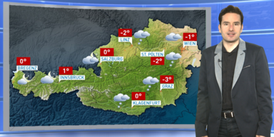 Das Wetterupdate: Überwiegend bewölkt, teils Schneefall