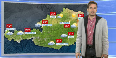 Das Wetterupdate: Regenschauer und Gewitter