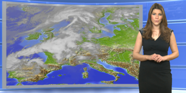 Das Wetter heute: Verbreitet sonnig, von Westen her Gewitter
