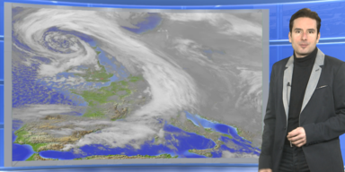 Das Wetter heute: Wechselhaft, teilweise Schneefall