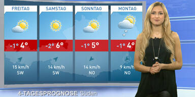 Die 4-Tagesprognose