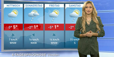 Die 4-Tagesprognose