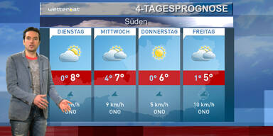 Die 4-Tagesprognose