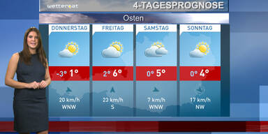 Die 4-Tagesprognose