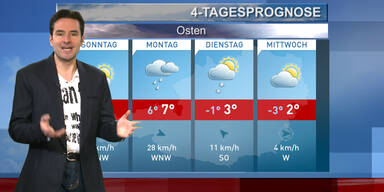Die 4-Tagesprognose