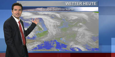 Das Wetter am Vormittag: Von Westen her nass, im Osten noch Hochnebel