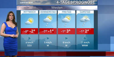 Die 4-Tagesprognose