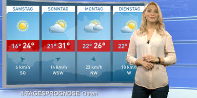 Die 4-Tagesprognose