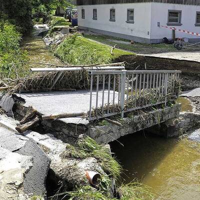 Schlimmes Unwetter in Österreich