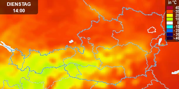 Helden der Hitze schuften bei 43 Grad