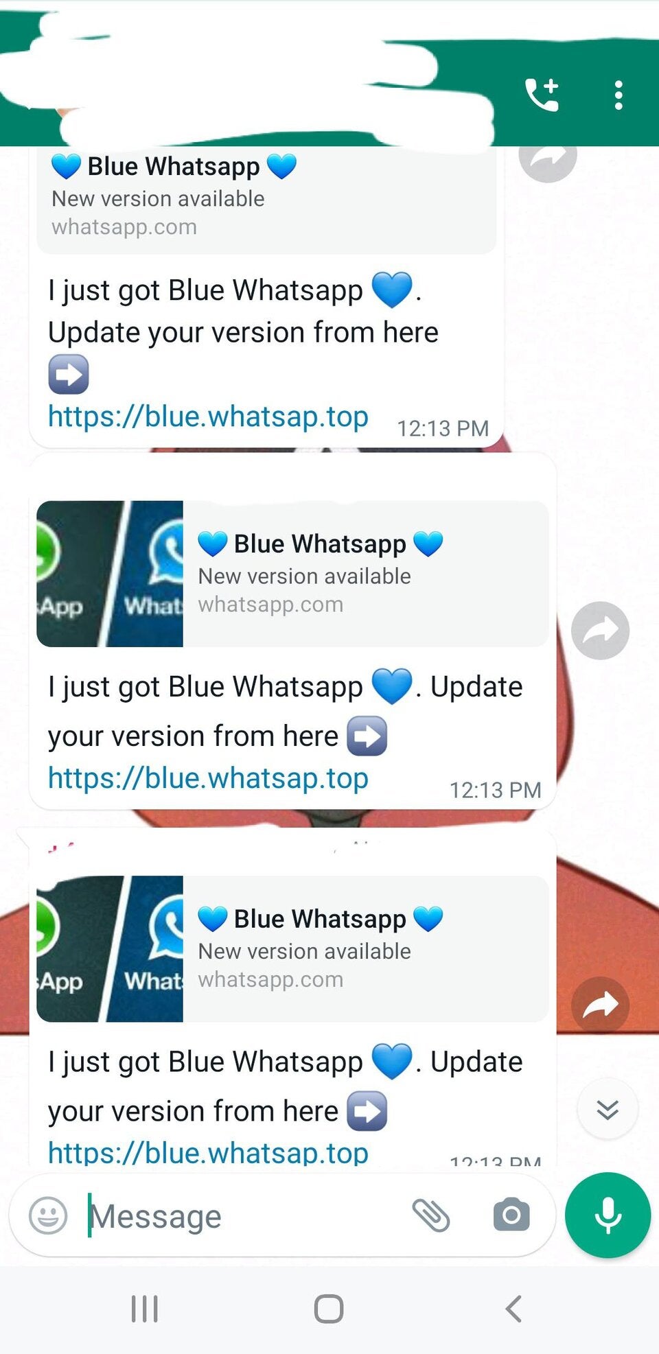 Achtung: Mega-Betrug mit blauer WhatsApp-Version