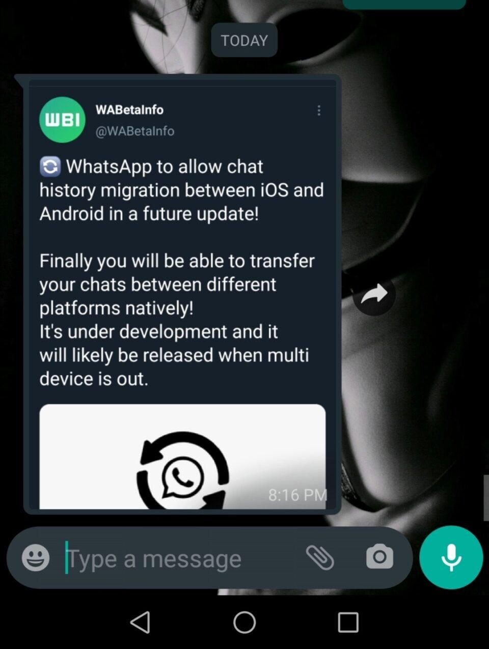 So sehen die neuen WhatsApp-Chats aus