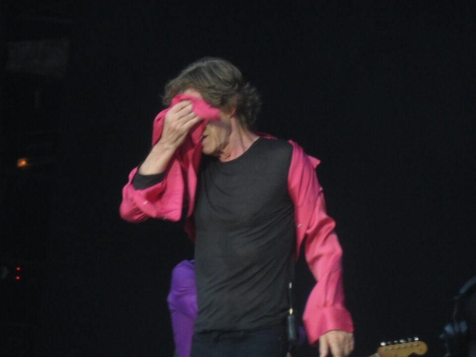 Stones: Abschied mit Mini-Konzert