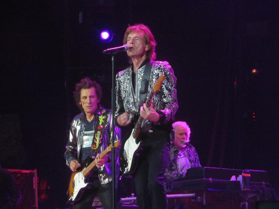 Stones: Abschied mit Mini-Konzert