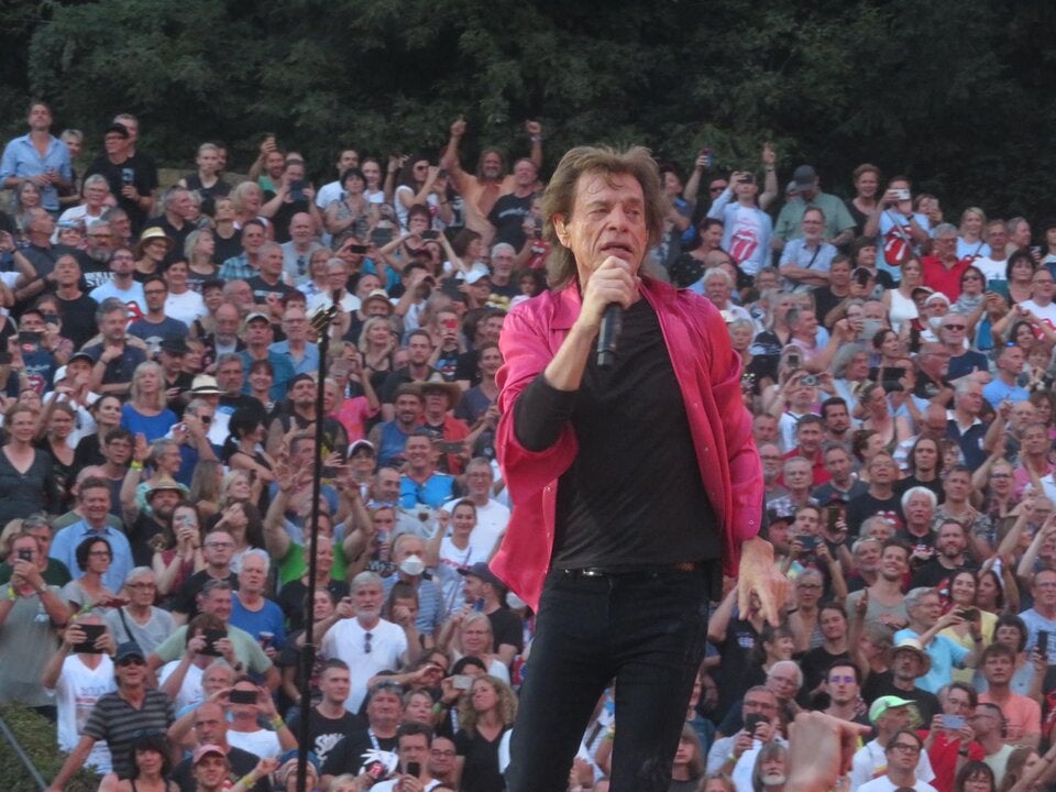 Stones: Abschied mit Mini-Konzert