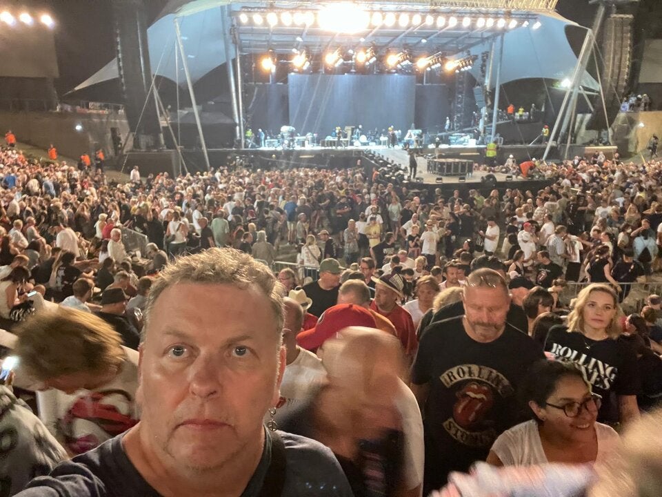 Stones: Abschied mit Mini-Konzert