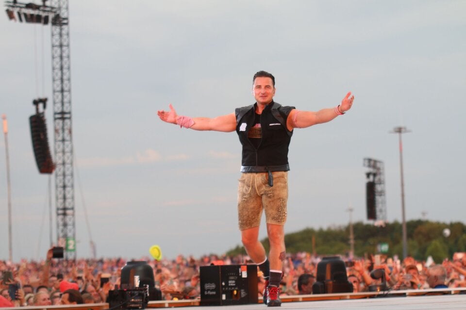 Gabalier Konzert München Zeidler