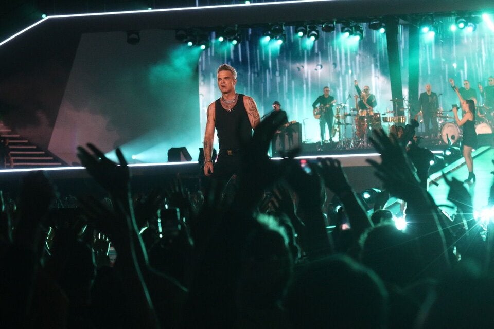 Robbie feierte ein Sensations-Comeback