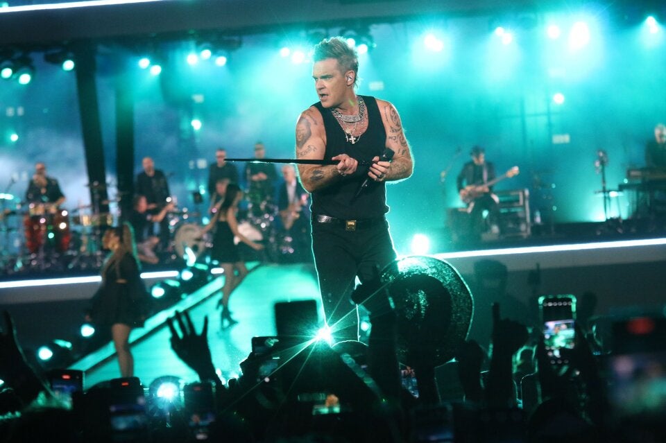 Robbie feierte ein Sensations-Comeback