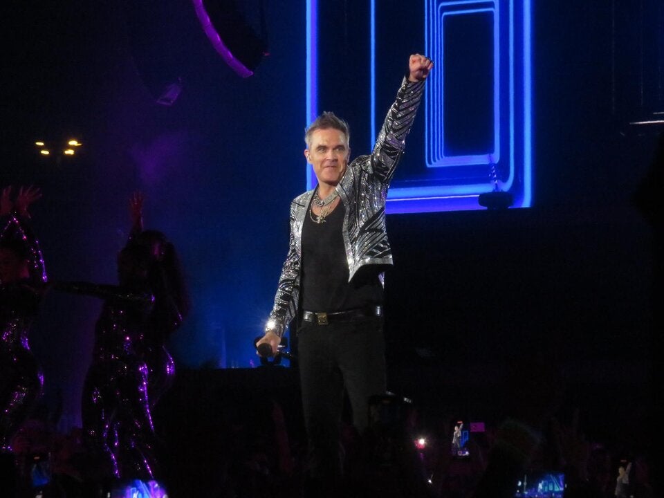 Robbie feierte ein Sensations-Comeback