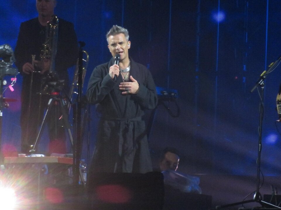 Robbie feierte ein Sensations-Comeback