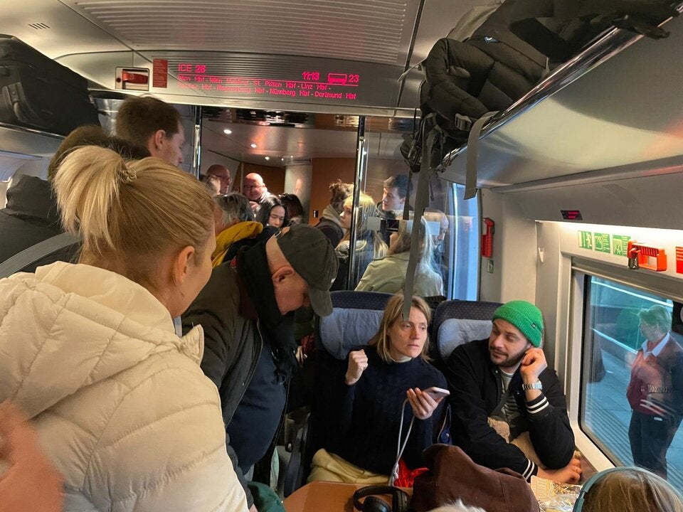 Zug-Chaos mitten im Osterreiseverkehr