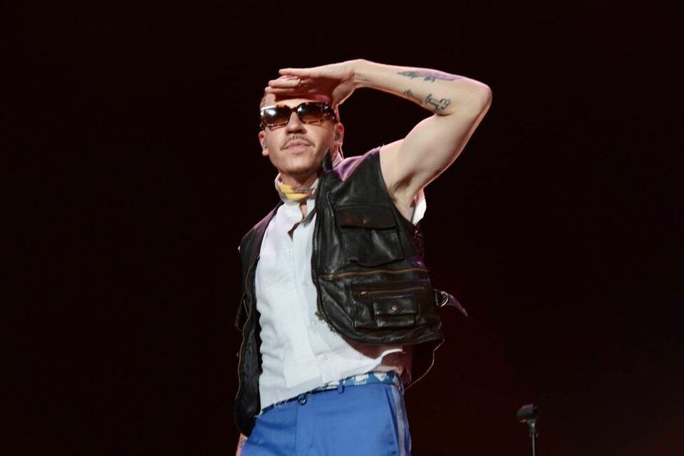 US-Rapper Macklemore bei seinem Auftritt am Frequency Festival 2023