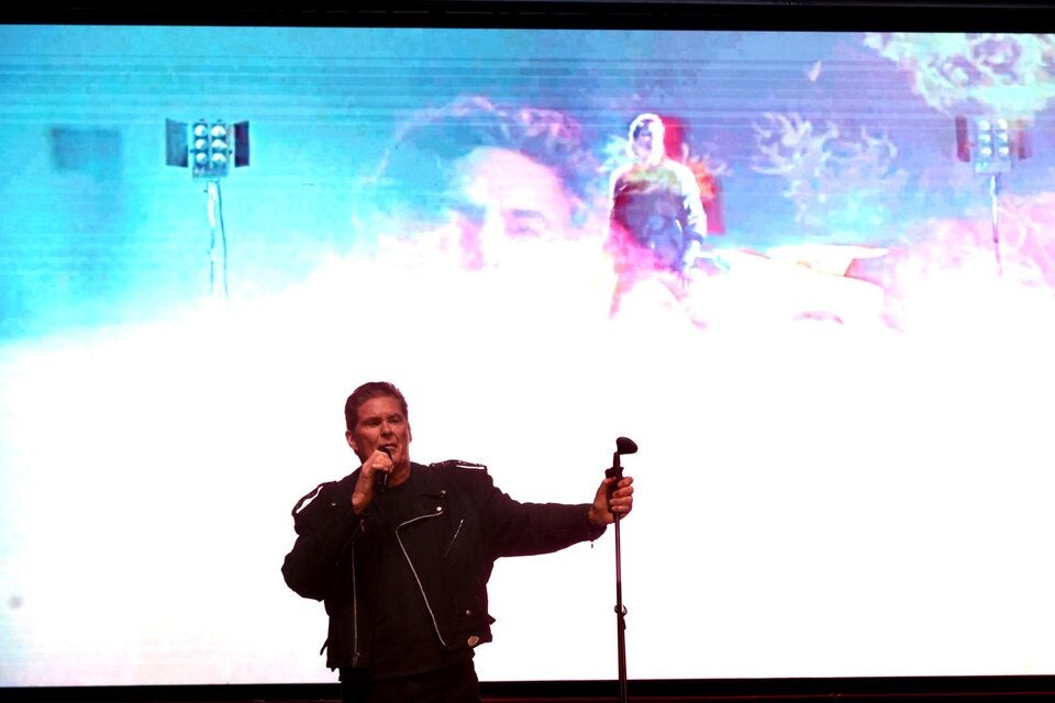 Hasselhoff-Konzert auf der Donauinsel