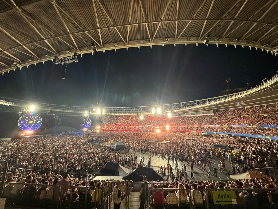 Coldplay-Konzert in Wien