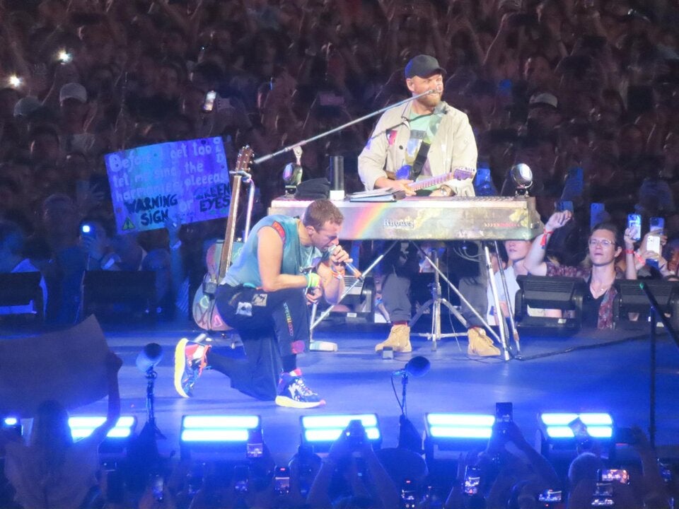 Coldplay-Konzert in Wien