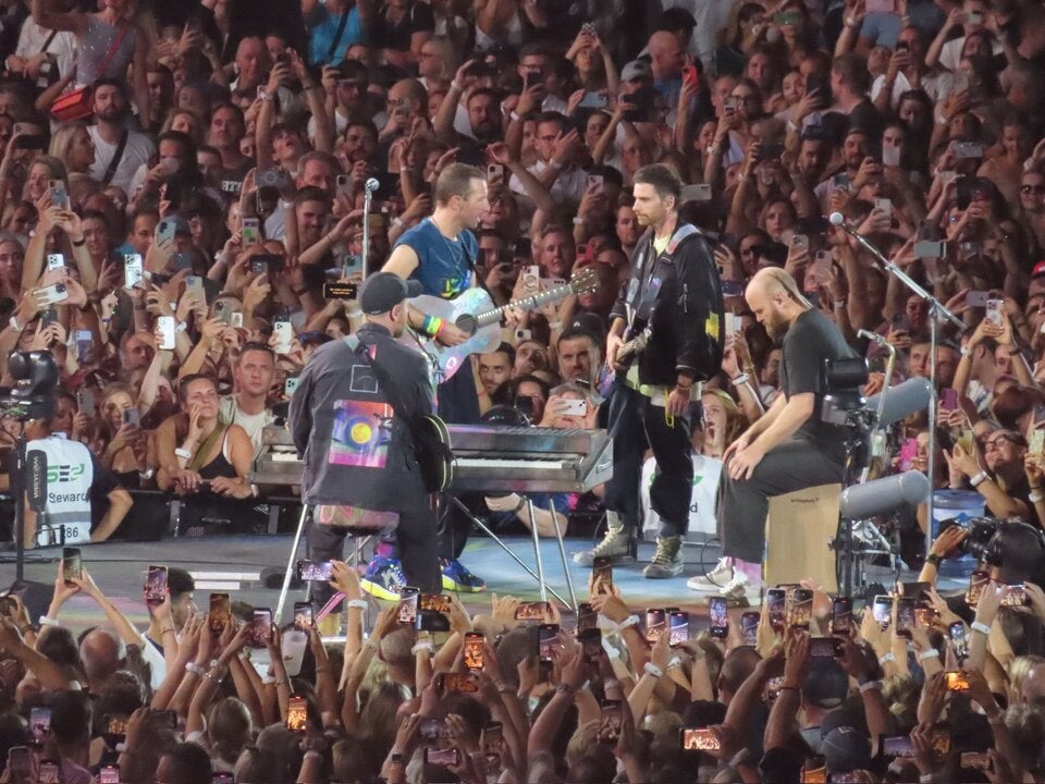 Coldplay-Konzert in Wien
