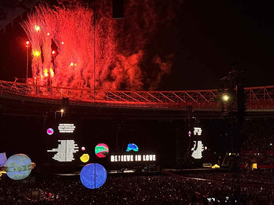 Coldplay-Konzert in Wien