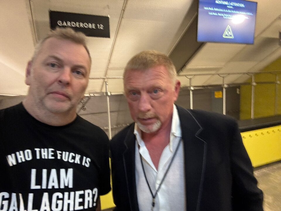 Thomas Zeidler-Künz und Boris Becker