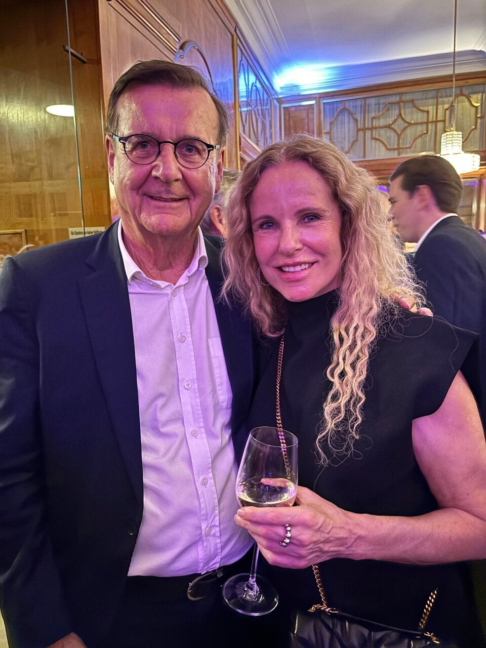 Katja Burkard mit ihrem Ehemann Hans Mahr