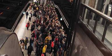 Im Wiener U-Bahn-Netz ist aktuell Geduld gefragt