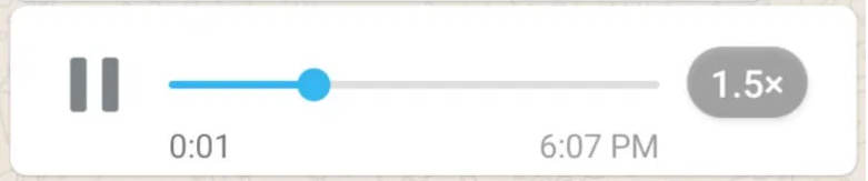 WhatsApp-Sprachnachrichten schneller abspielbar