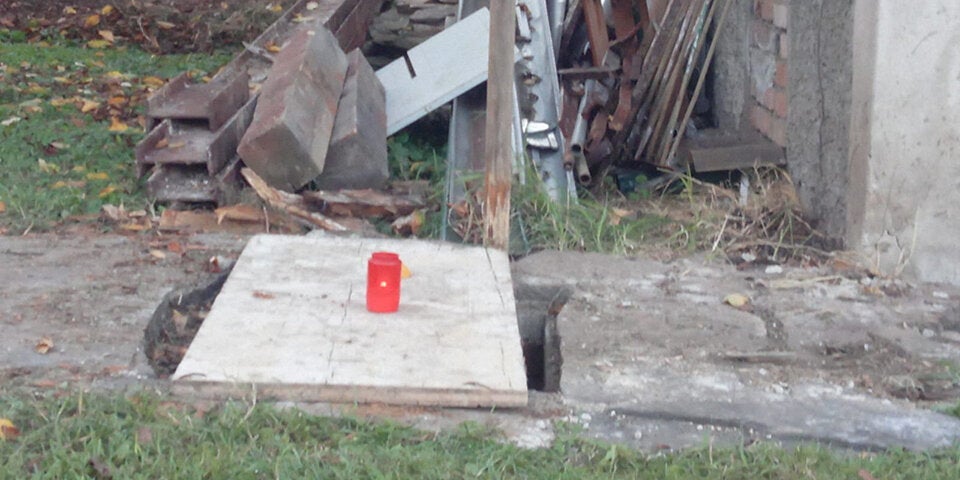 Mieter fand Skelett im Schacht