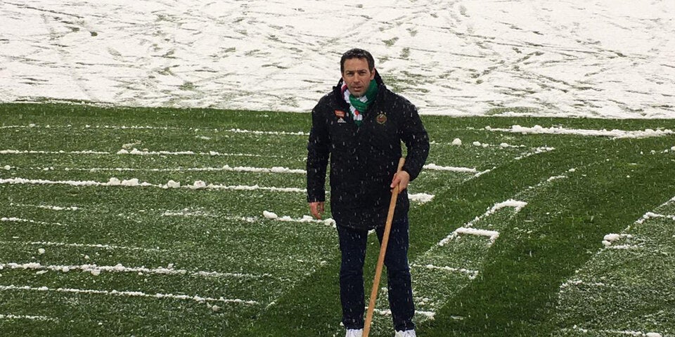 Schnee-Chaos in Wien: Rapid gegen St. Pölten abgesagt